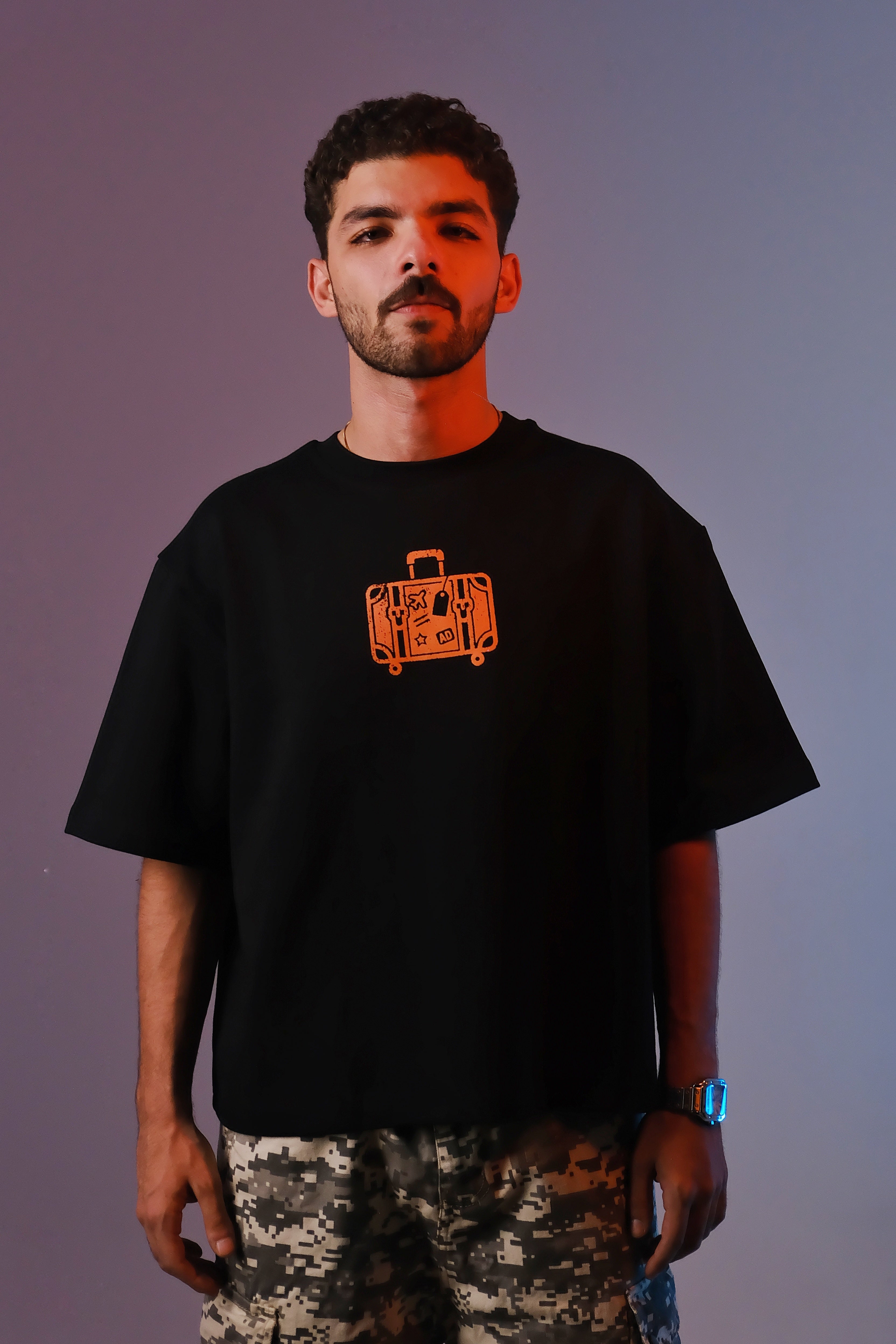 Boxey Tee Burnt Orange